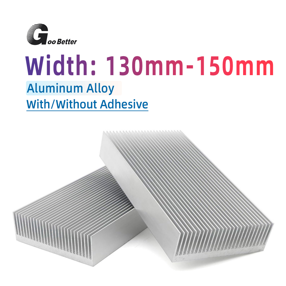 Heatsink Aluminum - DIY Soğutucu Alüminyum Soğutucu Izgara Şekli