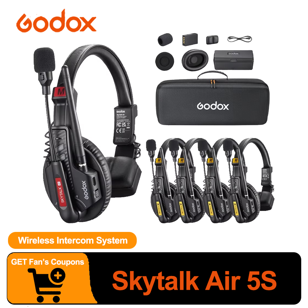 Condenser Microphone Kit - GODOX Skytalk Air 5S 2.4G Tam