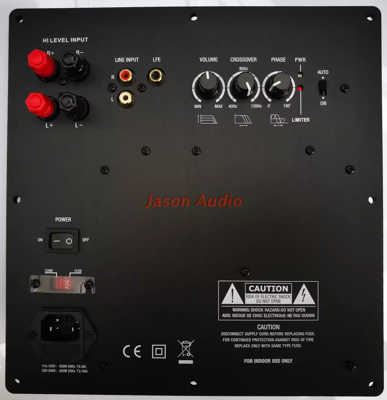 Class D Amplifier - 500w CLASS-D dijital güç amplifikatörü modülü,