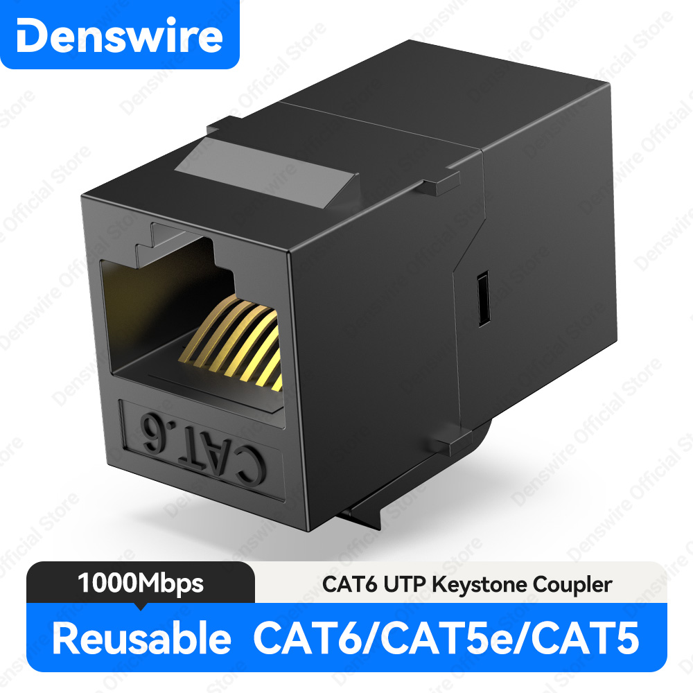 Rj45 Jack - Denswire RJ45 CAT6 Hat İçi Bağlayıcı