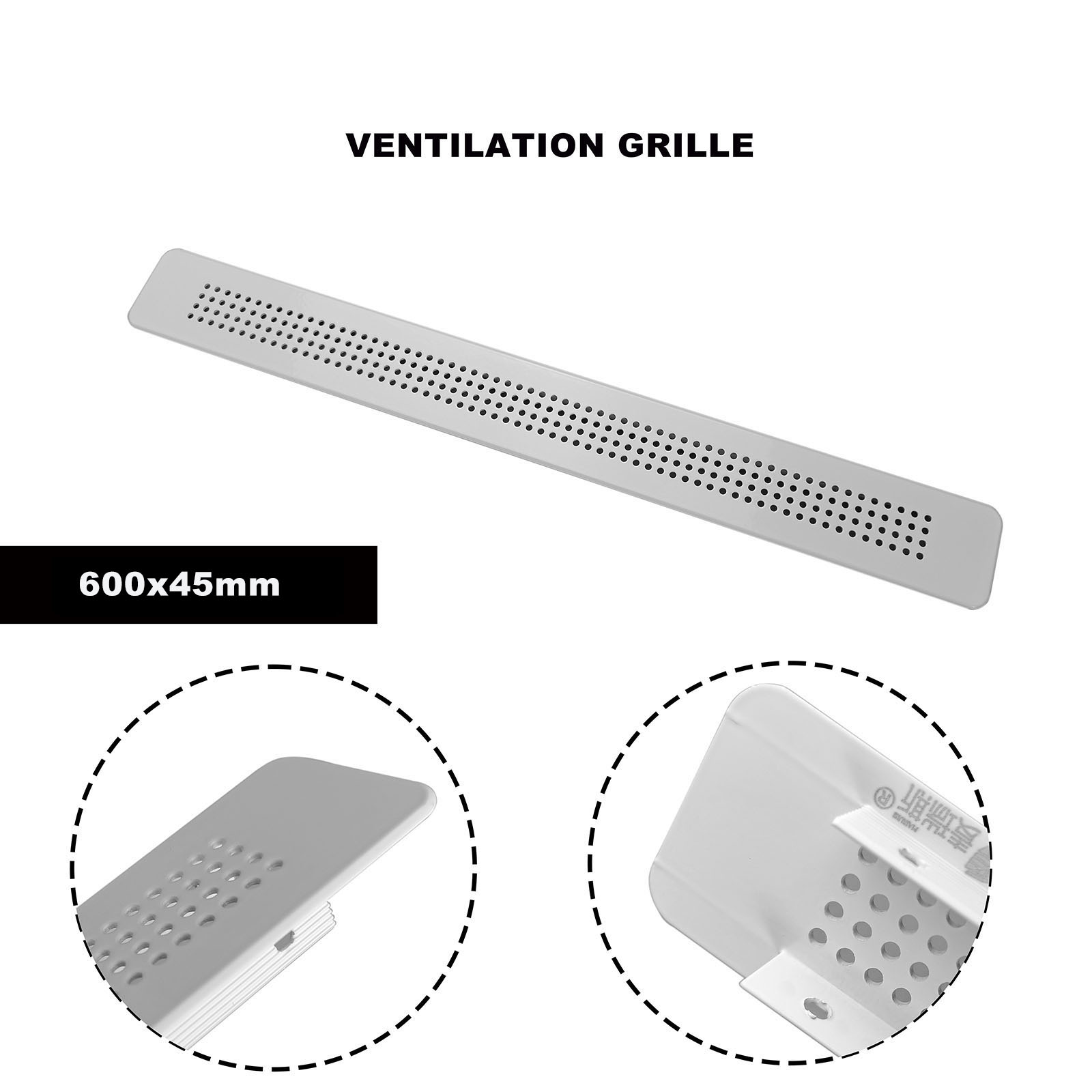 Ventilation Grille Aluminum - Havalandırma Izgarası Pencere Kenarı Havalandırma Deliği
