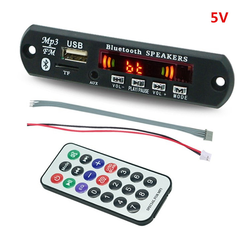 Audio Amplifier Board - Kablosuz Bluetooth 5.0 5V MP3 kurulu