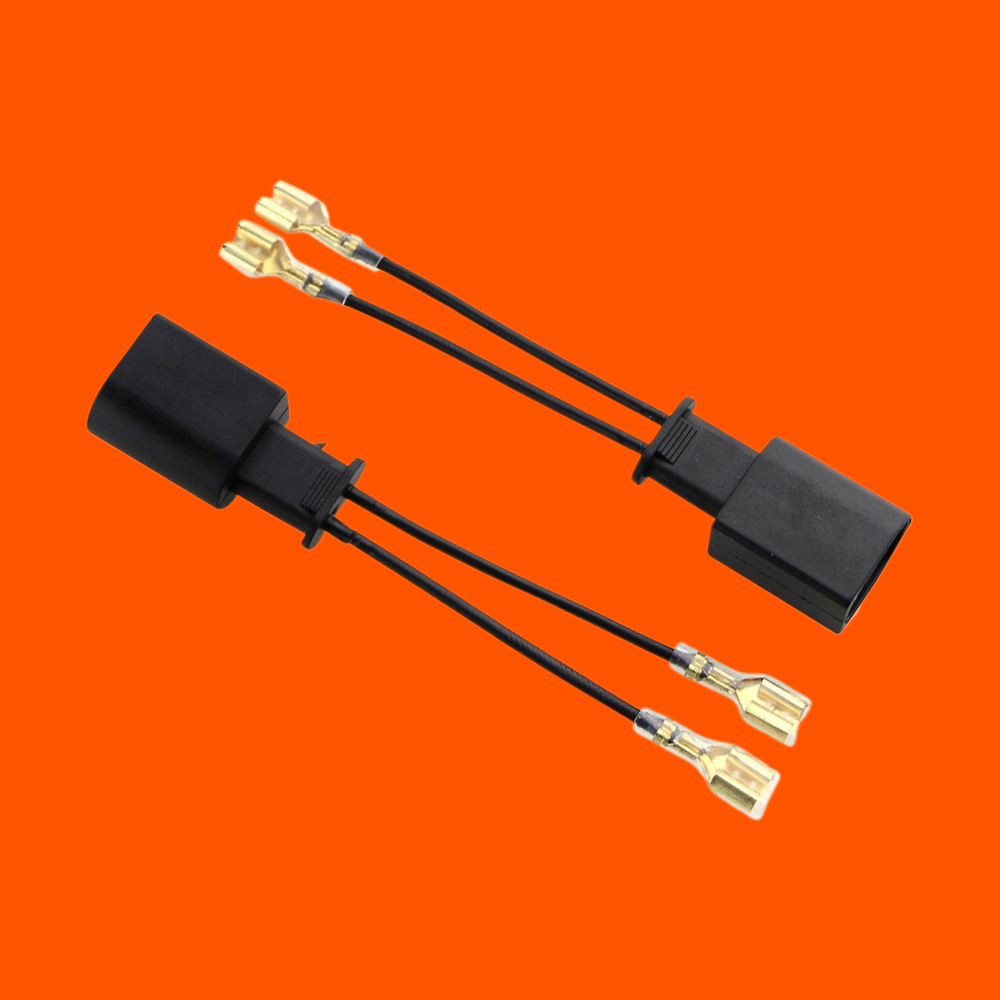 Audio Jumper Wire - 2 adet araba hoparlörü elektrikli hava