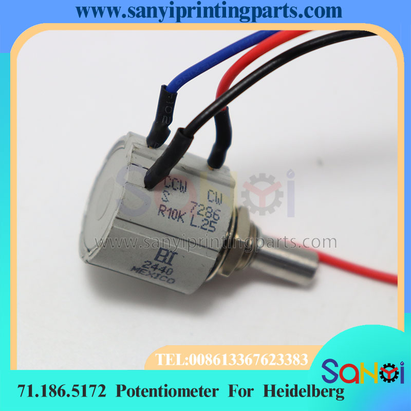 Potentiometer 10K - 1 adet Heidelberg Kablo Potansiyometresi 71.186.5172