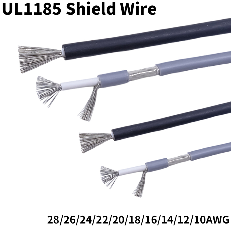 Audio Jumper Wire - Korumalı Tel Sinyal Kablosu 28 26