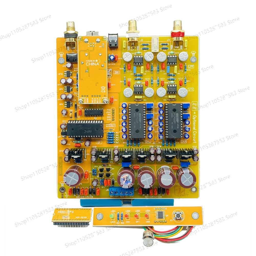 Dac Board - PCM58 Kod Çözme Kartı USB Bluetooth