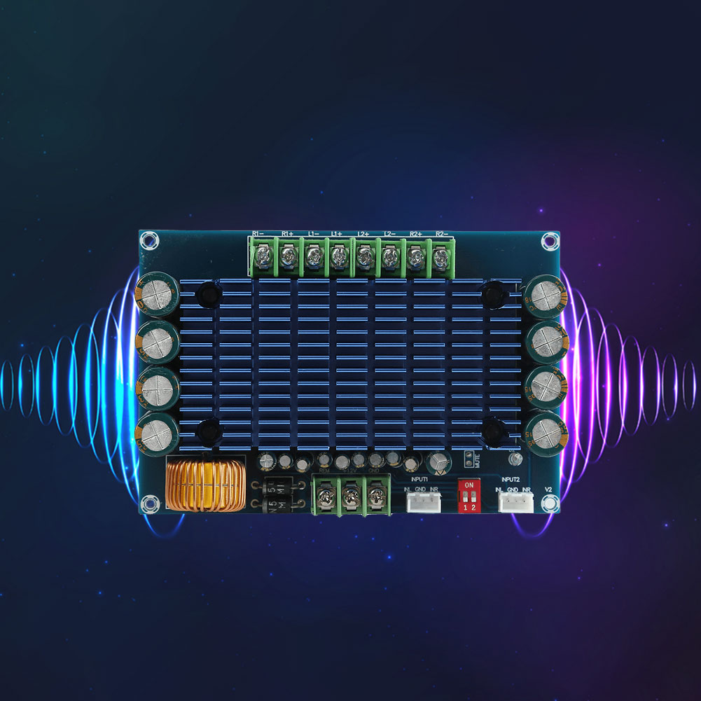 XH-M180 TDA7850 Stereo Yüksek  - Audio Amplifier Board incelemesi ve fiyatı