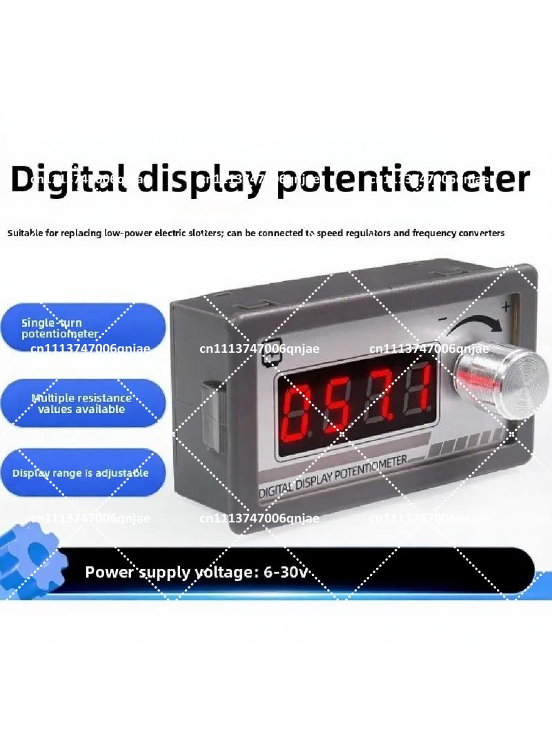 Dijital Göstergeli Potansiyome - Potentiometer 10K incelemesi ve fiyatı