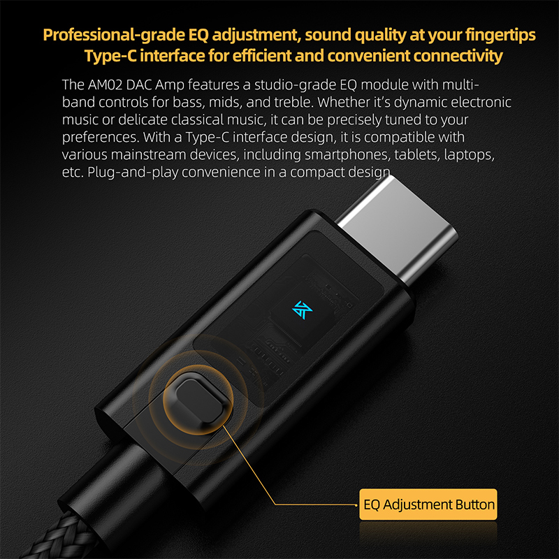 KZ AM02 TYPE-C - 3.5, Profesyo - Headphone Amplifier incelemesi ve fiyatı