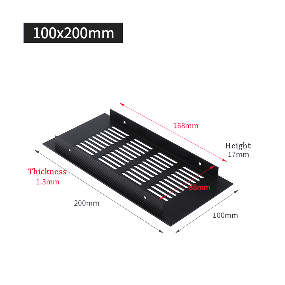 150/200/225/250/300/350/400mm  - Ventilation Grille Aluminum incelemesi ve fiyatı