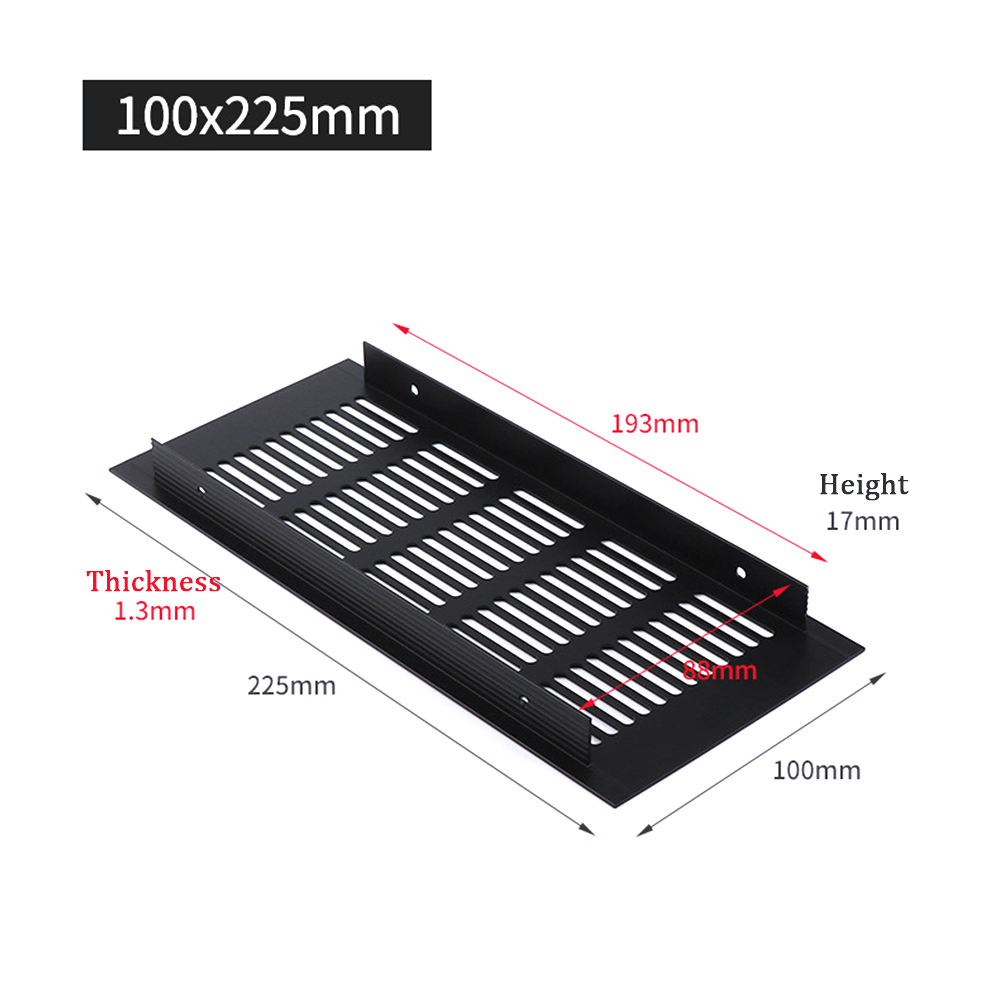 150/200/225/250/300/350/400mm  - Ventilation Grille Aluminum incelemesi ve fiyatı