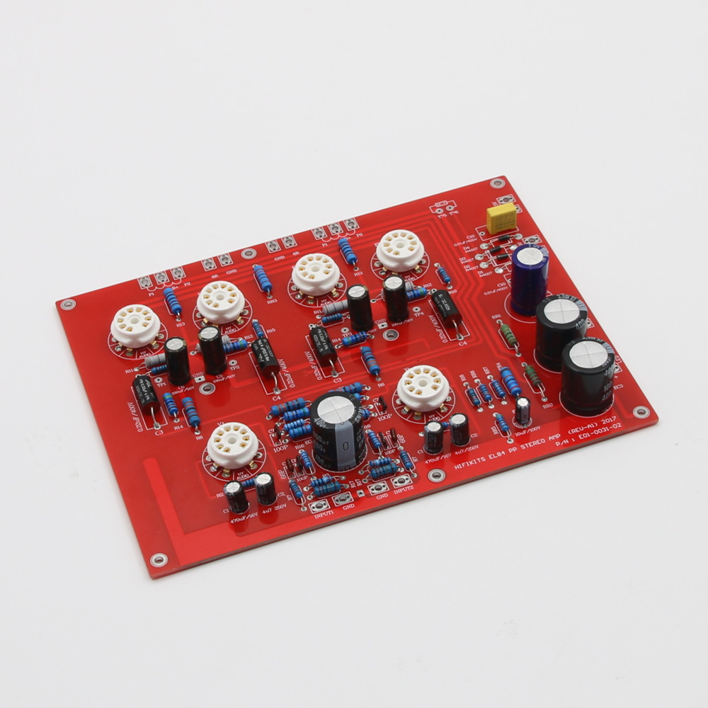HiFi EL84+ECF80 Stereo Push Pu - Hifi Amplifier Board incelemesi ve fiyatı