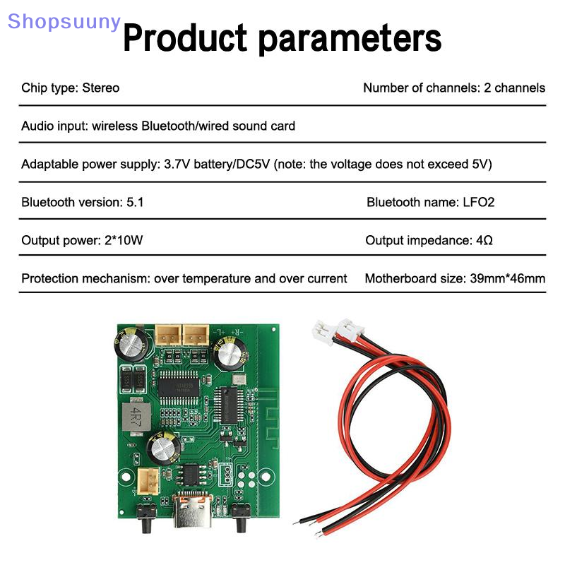[SU]DC5V/3.7V TWS Stereo Bluet - Hifi Amplifier Board incelemesi ve fiyatı