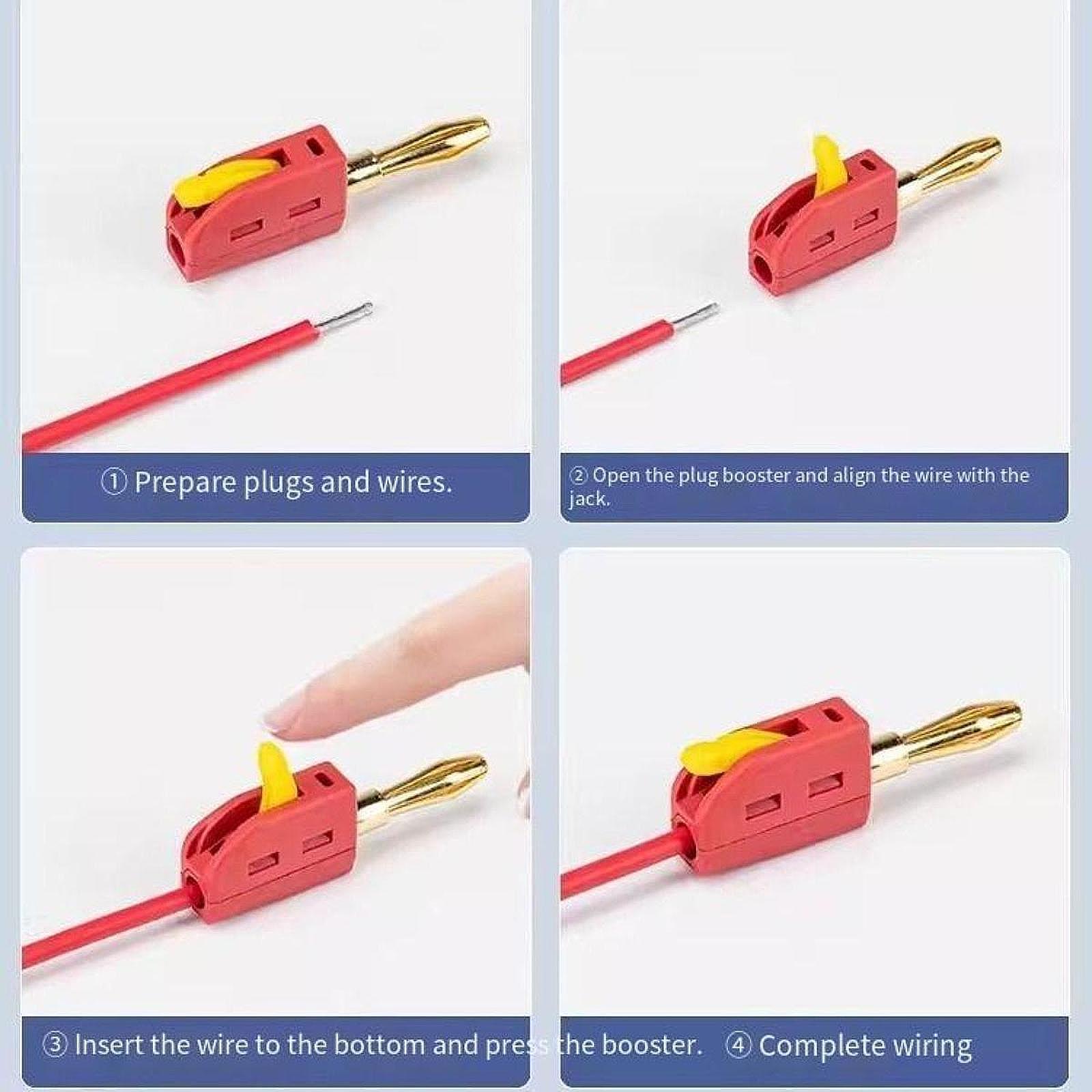 Duvar Plakaları ve Alıcılar iç - Banana Plug incelemesi ve fiyatı
