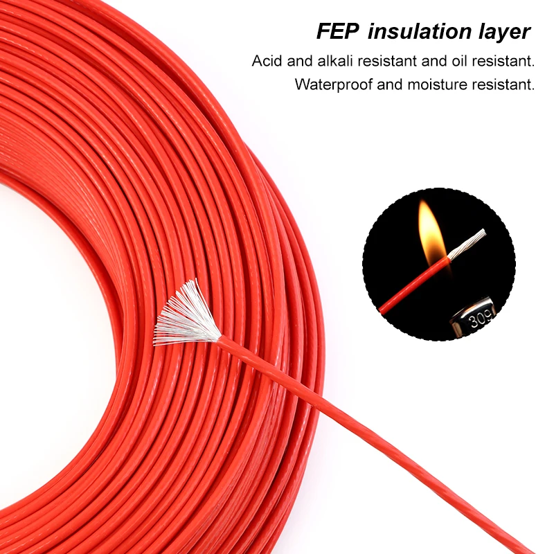 1 ~ 100 m PTFE Gümüş Kaplama E - Audio Jumper Wire incelemesi ve fiyatı