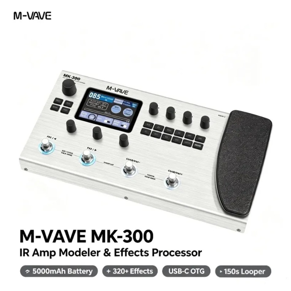 M-VAVE MK-300 Kablosuz Gitar A - Audio Interface incelemesi ve fiyatı