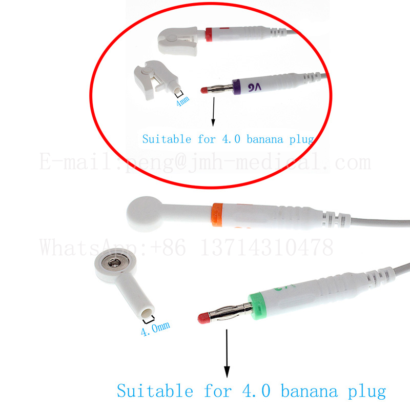 EKG EKG kurşun teller Holter k - Banana Plug incelemesi ve fiyatı