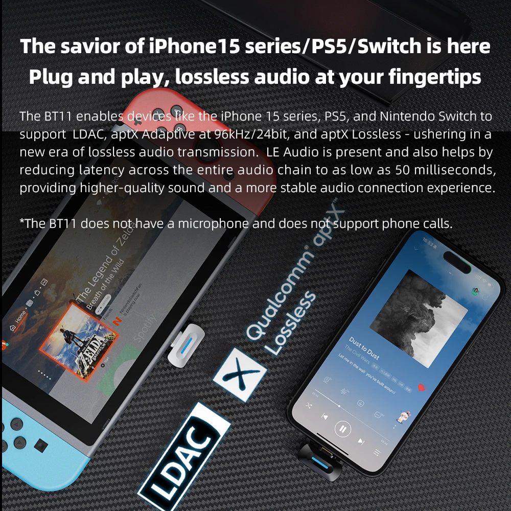 FiiO BT11 LDAC verici Type-C B - Audio Dac incelemesi ve fiyatı