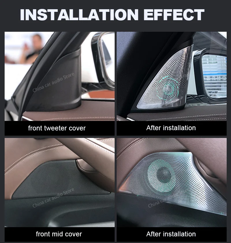BMW G30 İçin LED Araba Hoparlö - Speaker Crossover incelemesi ve fiyatı