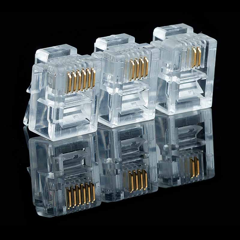 20/50/100 adet RJ11 6P2C 6P4C  - Rj45 Jack incelemesi ve fiyatı