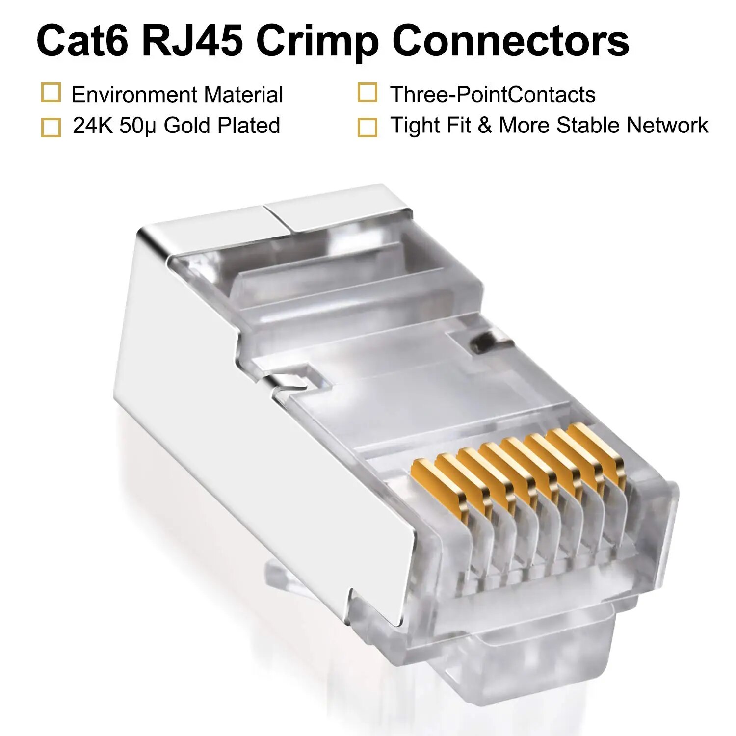ZoeRax 50 adet Cat6 RJ45 Konne - Rj45 Jack incelemesi ve fiyatı