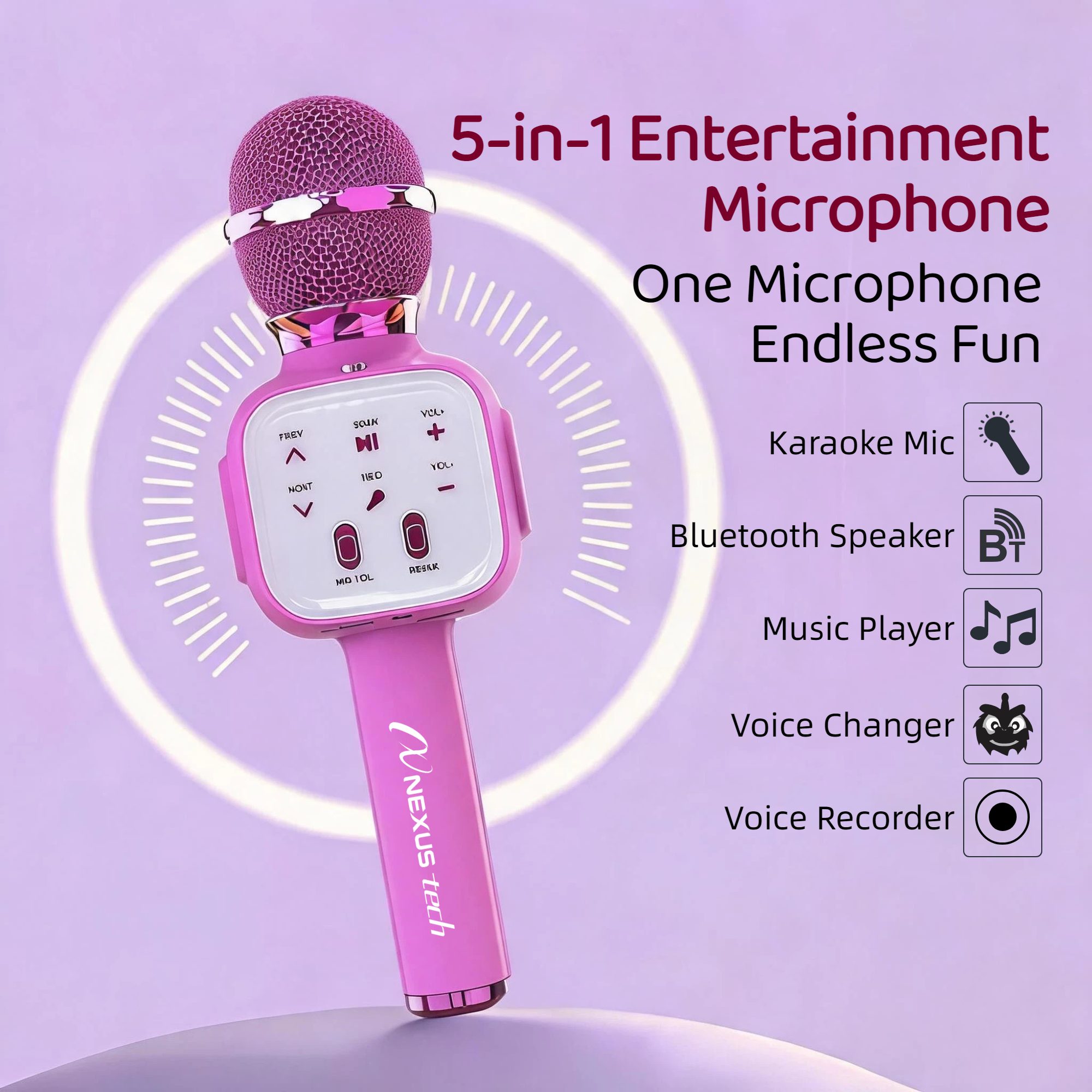 Kablosuz Bluetooth 5.2 Karaoke - Condenser Microphone Kit incelemesi ve fiyatı