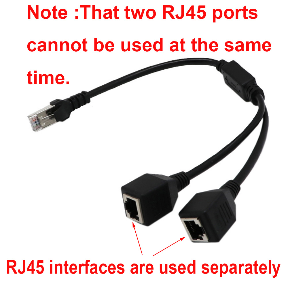 1 ila 2 RJ45 LAN Splitter Kabl - Rj45 Jack incelemesi ve fiyatı