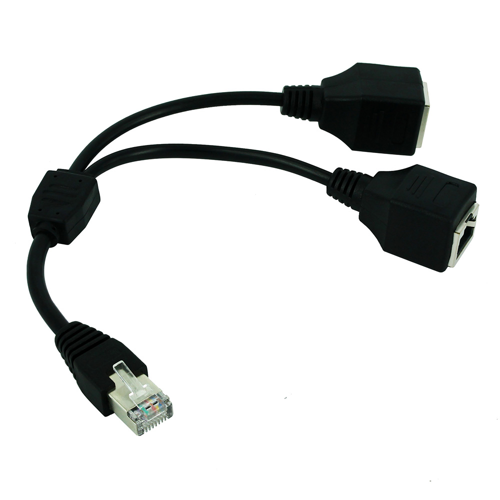 1 ila 2 RJ45 LAN Splitter Kabl - Rj45 Jack incelemesi ve fiyatı
