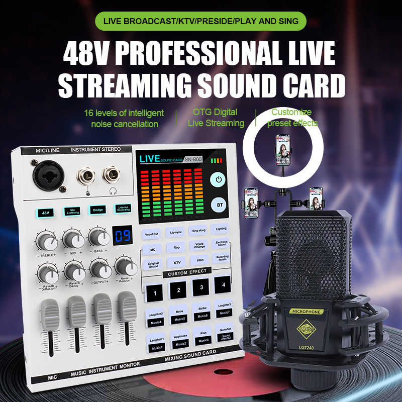 U68 Kablosuz Mikrofonlu RGB Mi - Audio Interface incelemesi ve fiyatı