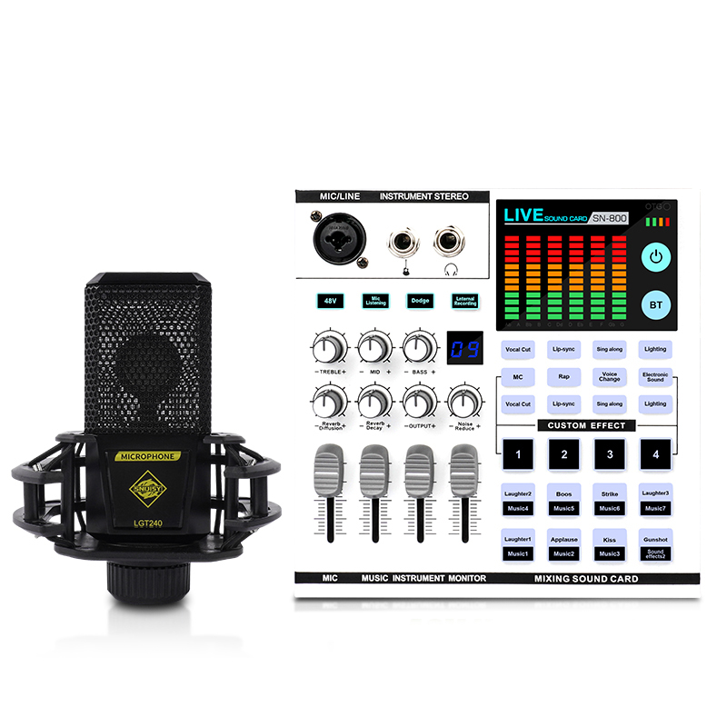 U68 Kablosuz Mikrofonlu RGB Mi - Audio Interface incelemesi ve fiyatı