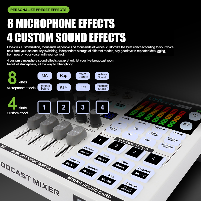 U68 Kablosuz Mikrofonlu RGB Mi - Audio Interface incelemesi ve fiyatı