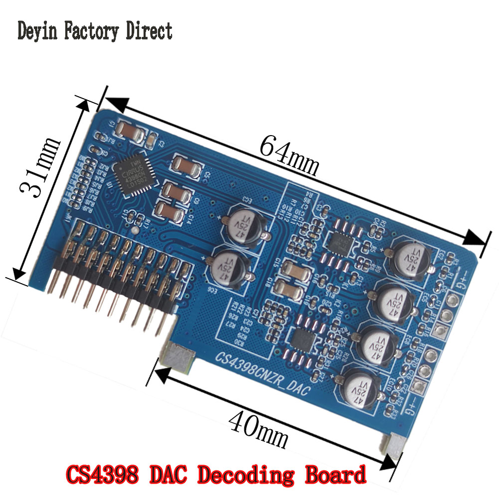 CS4398 DAC Kod Çözme Kartı CS4 - Dac Board incelemesi ve fiyatı