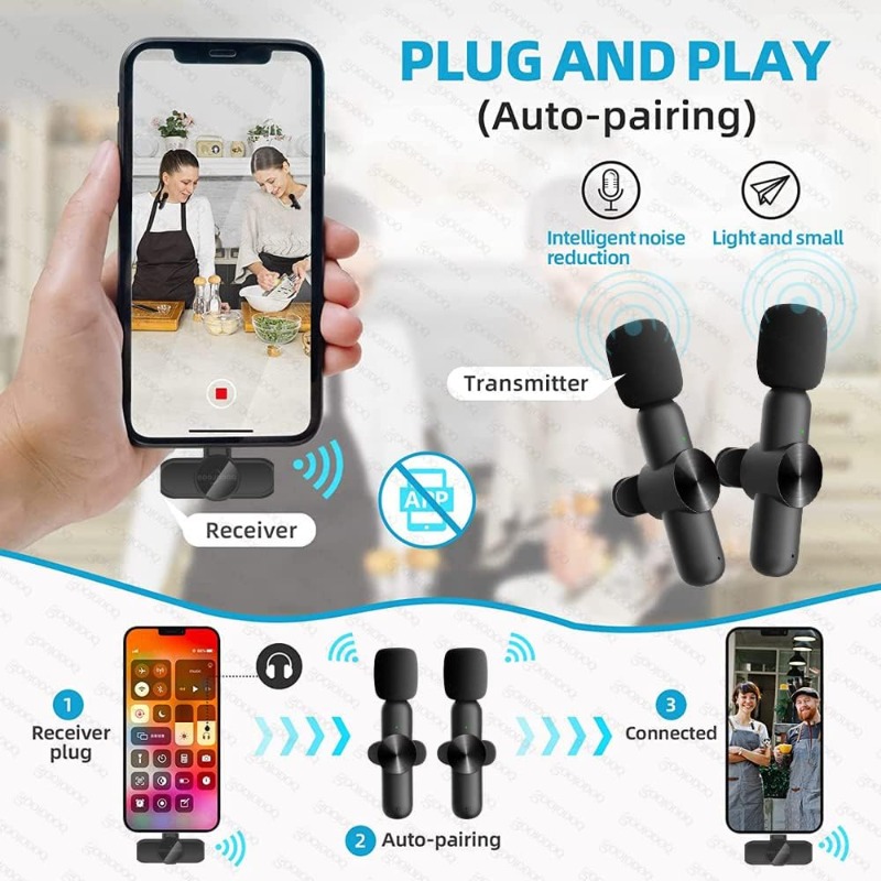 iPhone iPad için Kablosuz Yaka - Condenser Microphone Kit incelemesi ve fiyatı