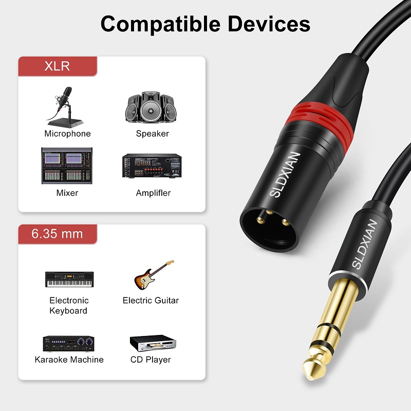 1/4 İnç TRS - XLR Erkek Kablo, - Trs Cable incelemesi ve fiyatı