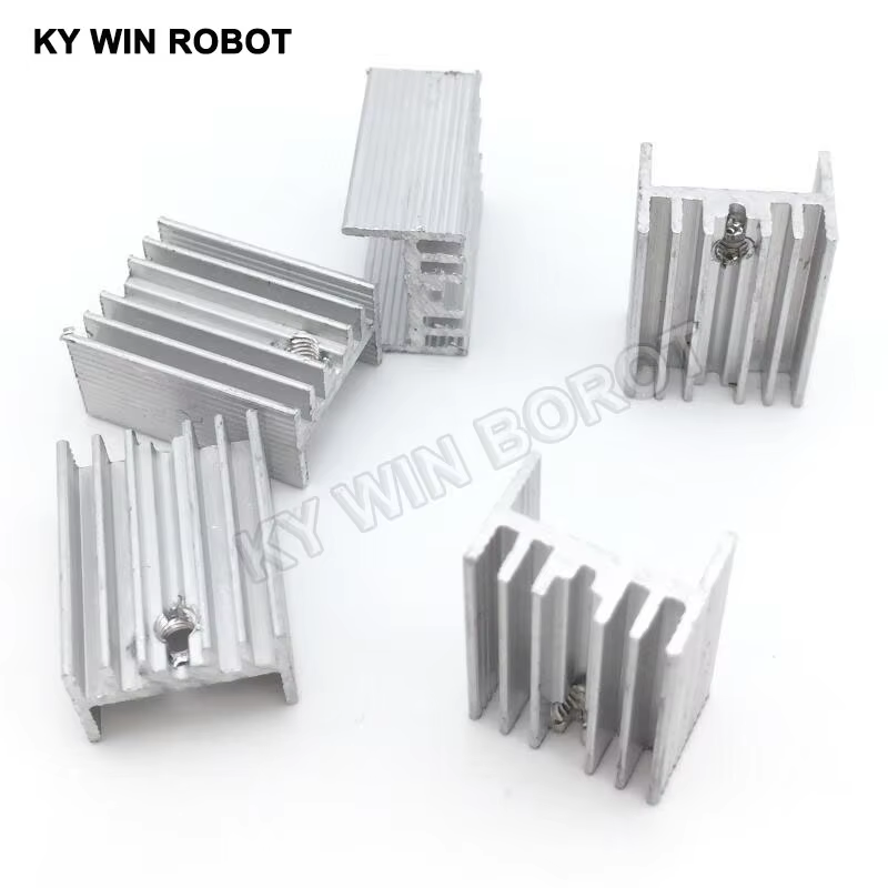 10 adet Alüminyum TO-220 Soğut - Heatsink Aluminum incelemesi ve fiyatı